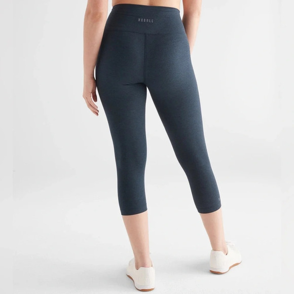NOBULL Women's High-Rise Matte Tight 21" COLOR:MIDNIGHT HEATHER MATTE Small - Picture 9 of 16